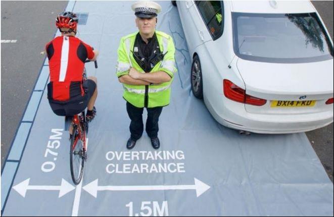 Cycle injury lawyer backs police operation on motorists passing too close to cyclists