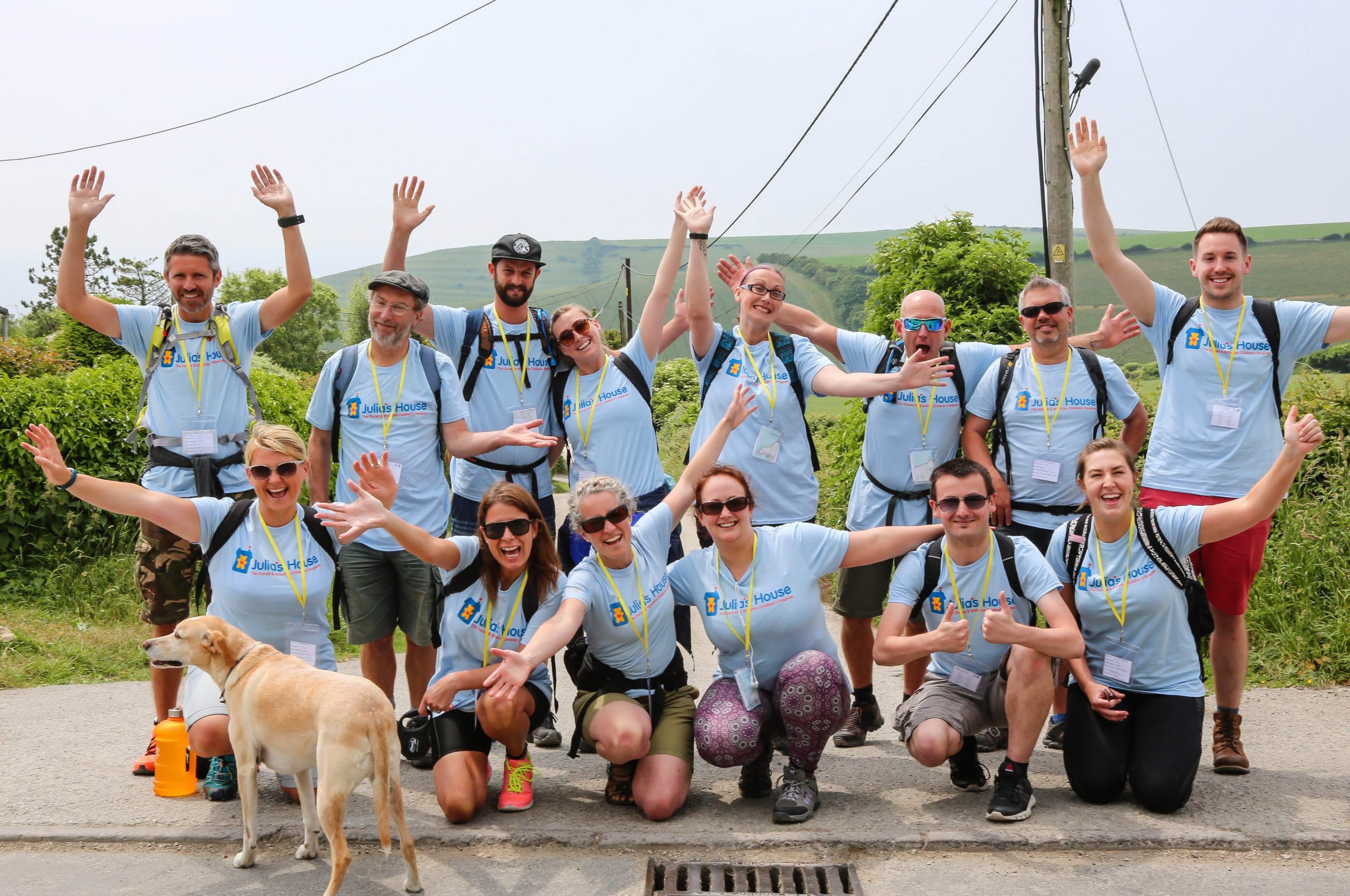 Ellis Jones Trekkers complete 13 mile Jurassic Coastal Trek for Julia’s House
