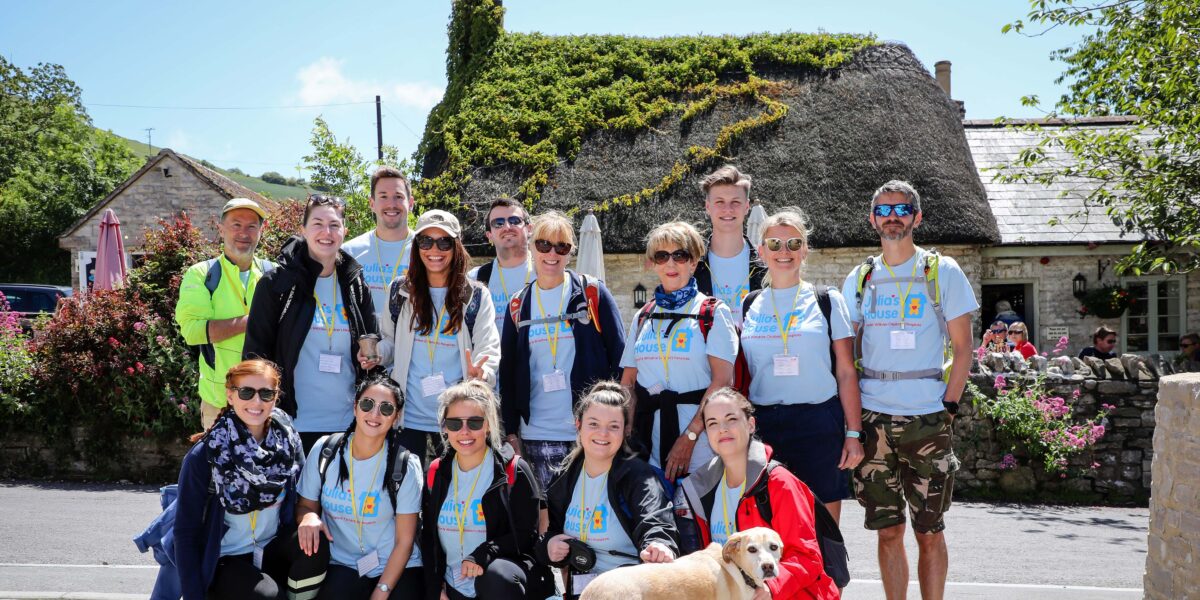 Ellis Jones conquer the Julia’s House Jurassic Coast Trek
