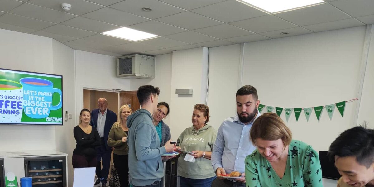 Ellis Jones Macmillan Coffee Morning Fundraiser 2023