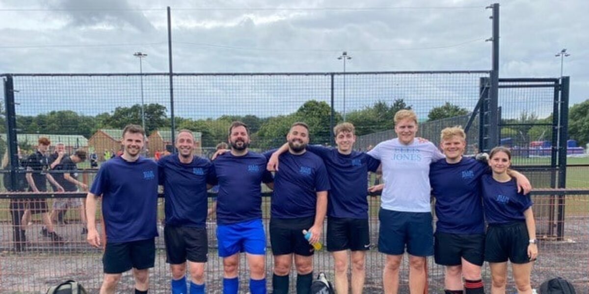 Business Fives Runners-Up: Ellis Jones Raise £2,200 for Charity