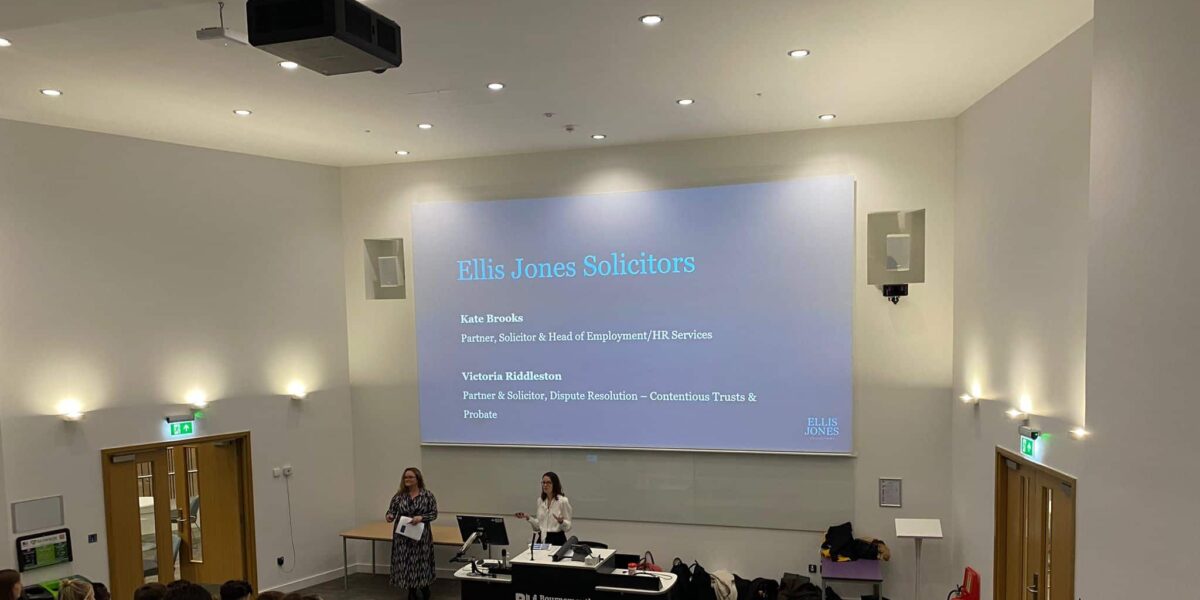 The first Ellis Jones ‘Meet the Firm’ Event at Bournemouth University
