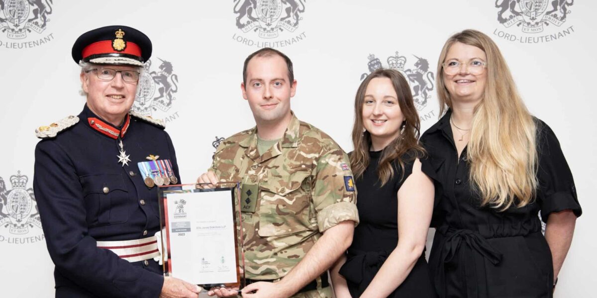 Ellis Jones Achieves Gold Defence ERS Award